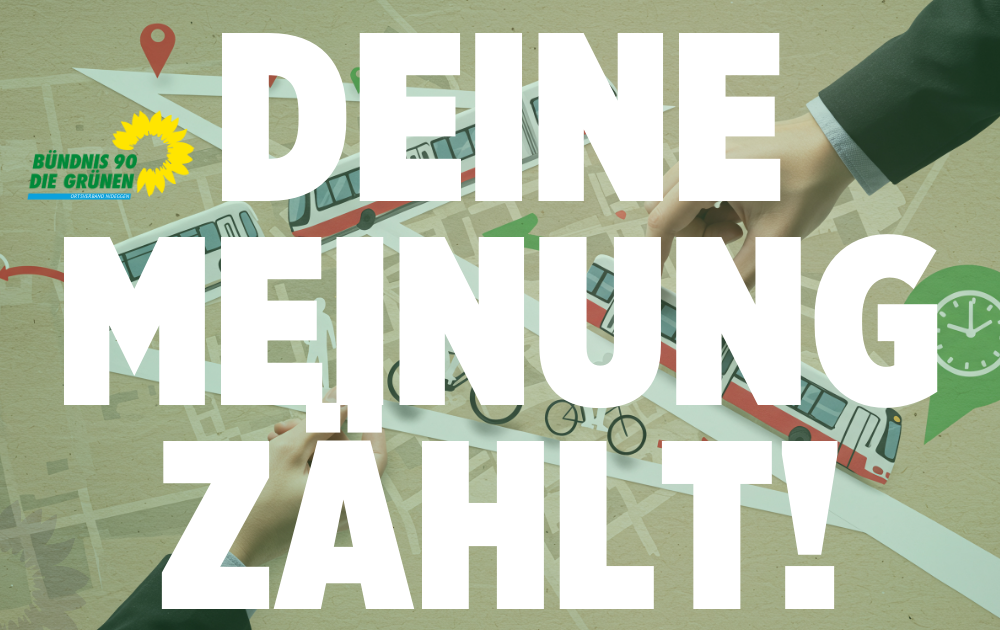 Bürgerbeteiligung zur Nahverkehrsplanung erbeten!