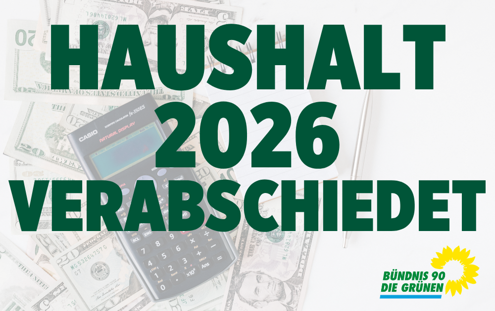 Haushalt 2026 verabschiedet – Haushaltsrede